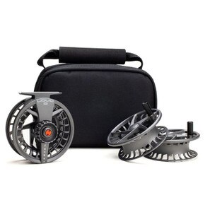 Lamson Liquid SSeries HD Fly Reel 3 Pack in Smoke